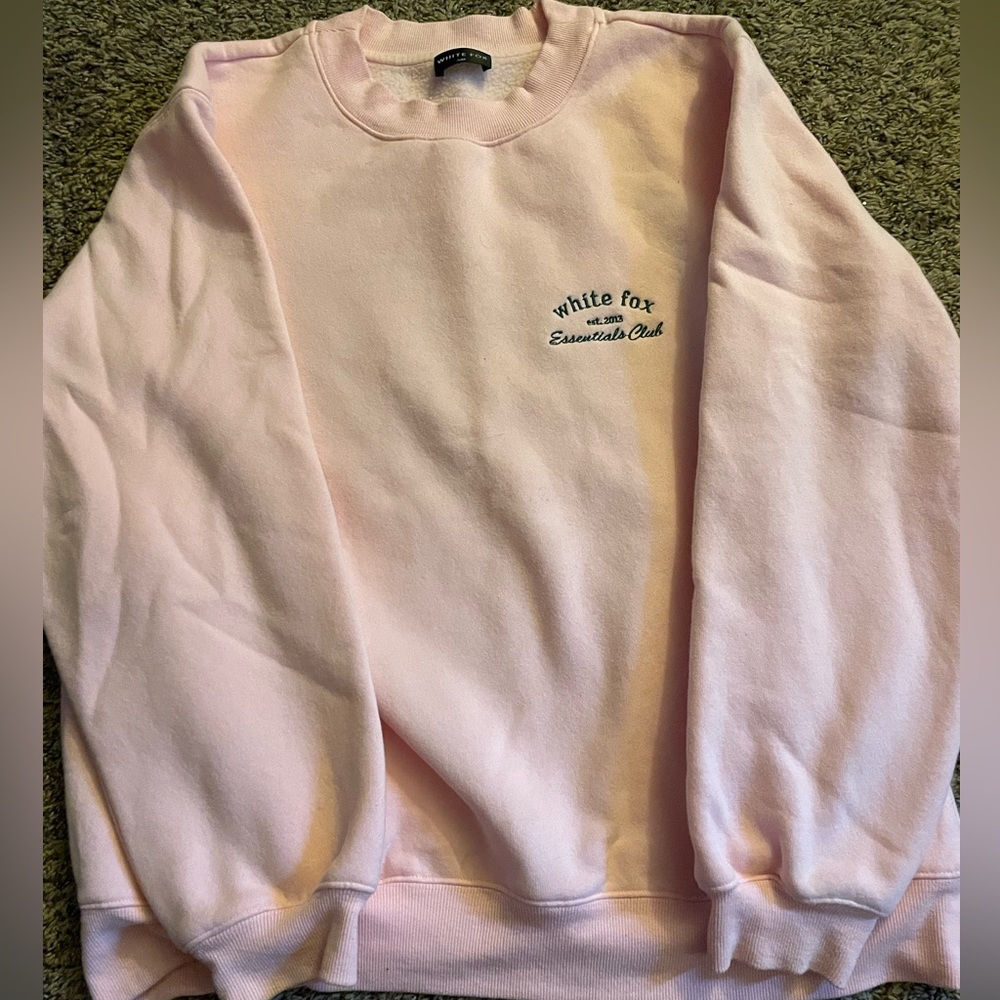 White Fox Boutique Essentials Club Sweatshirt